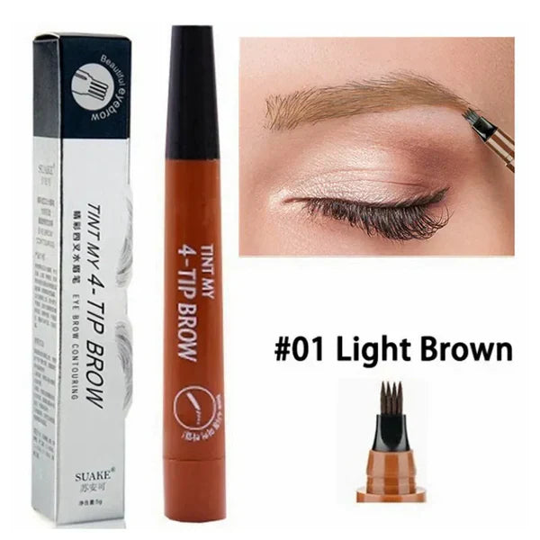 Point Eyebrow Pencil Waterproof Liquid Long Lasting